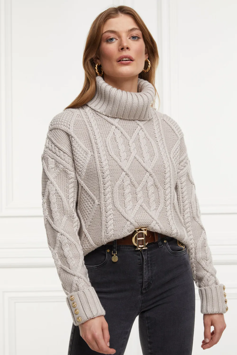 Women Holland Cooper Knitwear>Noveli Cable Knit