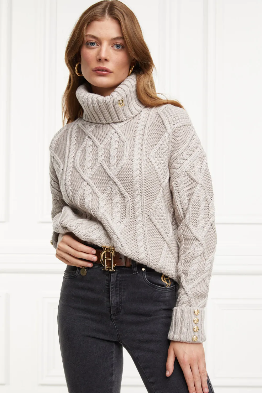 Women Holland Cooper Knitwear>Noveli Cable Knit