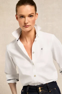 Women Holland Cooper Shirts & Blouses>Oxford Shirt