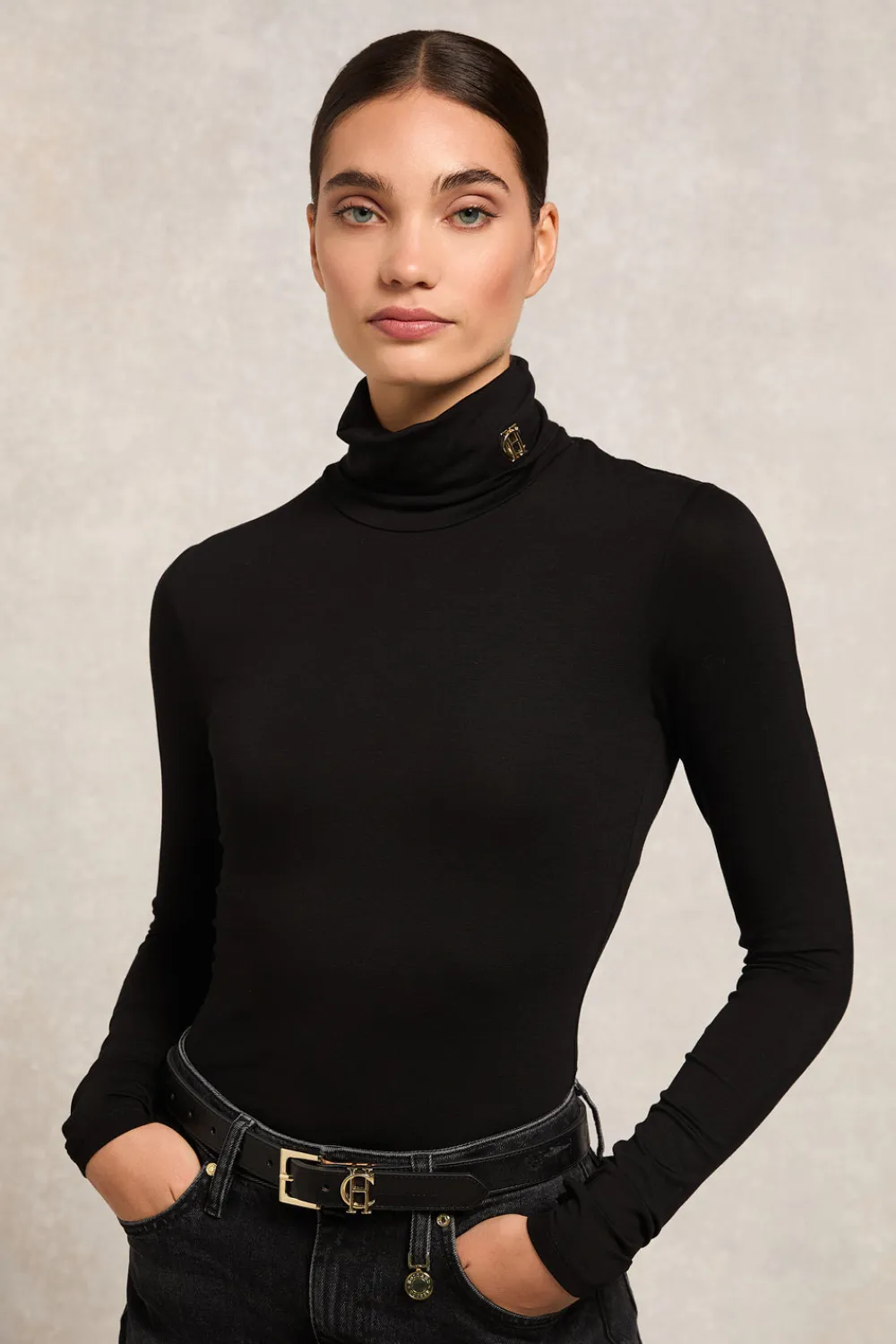 Women Holland Cooper Tops>Paige Roll Neck