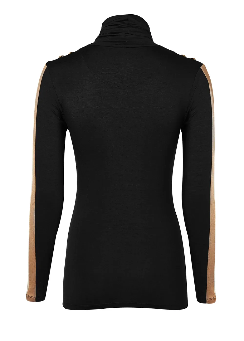 Women Holland Cooper Tops>Panel Long Sleeve Roll Neck