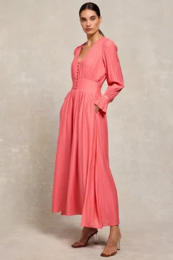 Women Holland Cooper Dresses>Phoebe V-Neck Maxi Dress