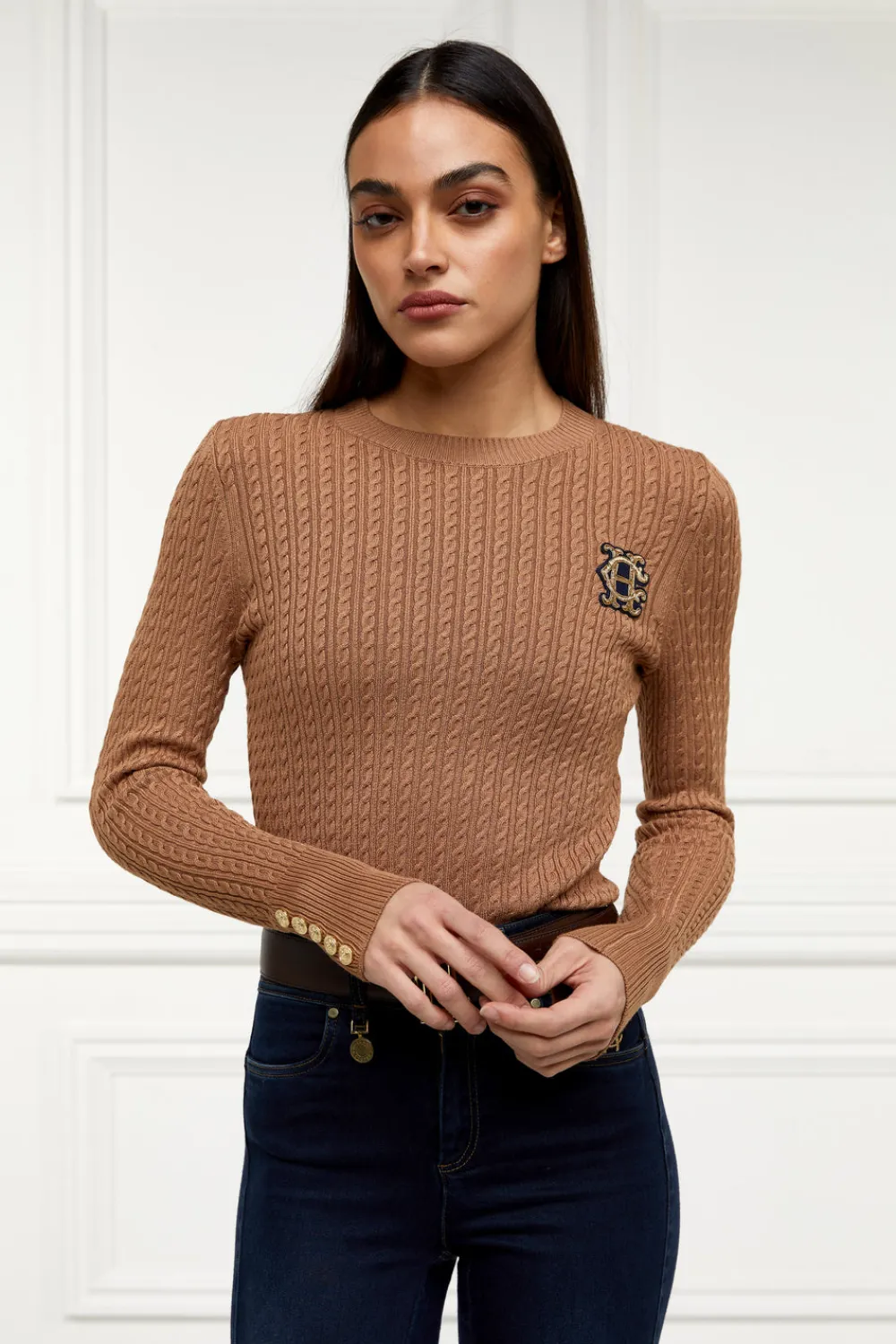 Women Holland Cooper Knitwear>Princeton Crew Neck Knit