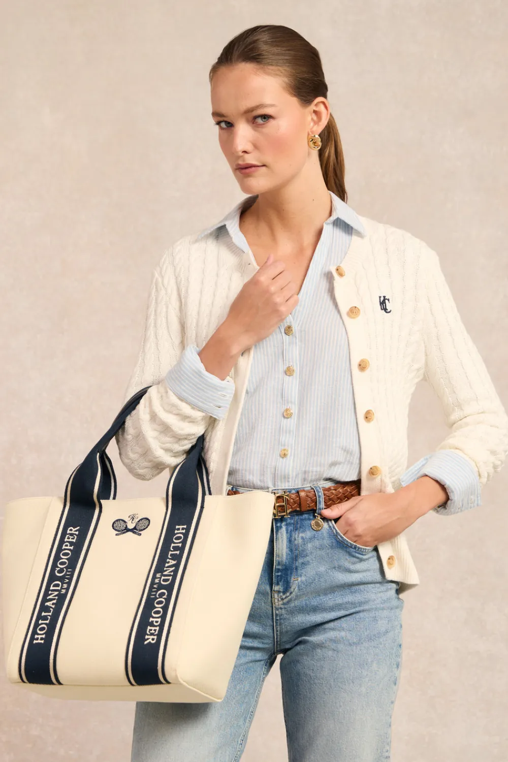 Women Holland Cooper Tote Bags|Bags>Racquets Tote