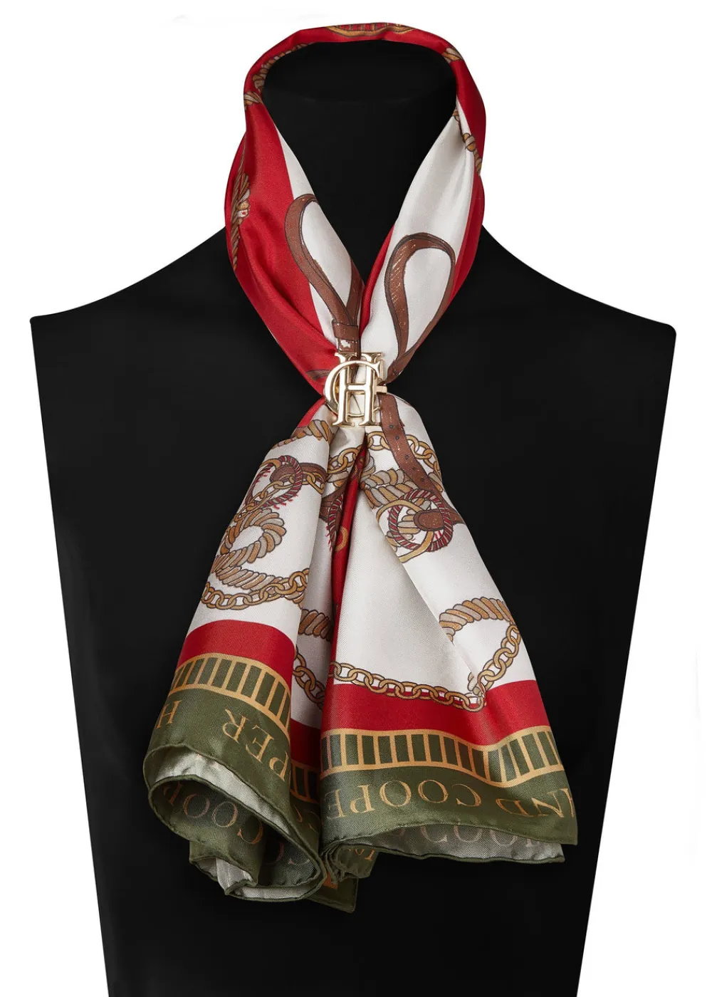 Women Holland Cooper Scarves|Scarves>Regal Horse Silk Scarf