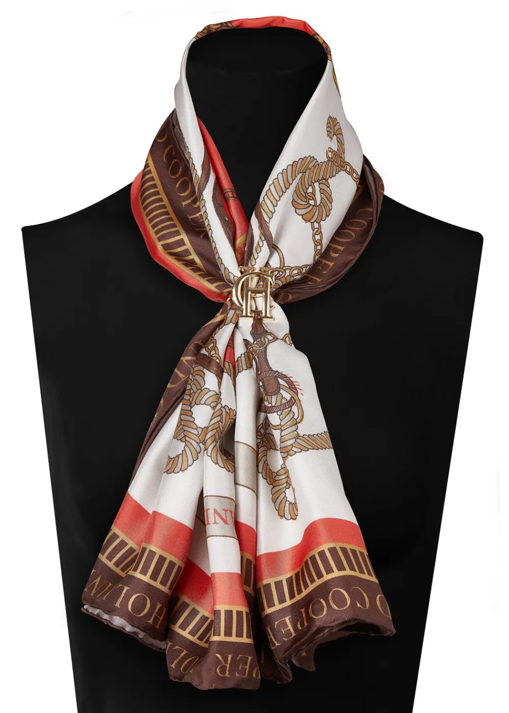 Women Holland Cooper Scarves|Scarves>Regal Horse Silk Scarf
