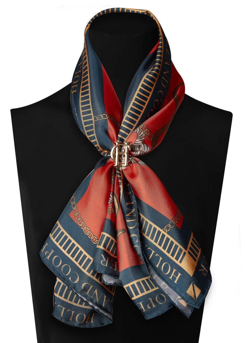 Women Holland Cooper Scarves|Scarves>Regal Horse Silk Scarf