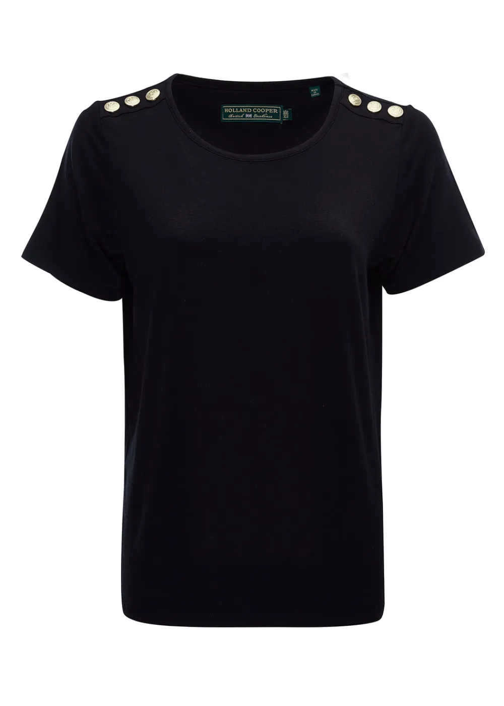 Women Holland Cooper Tees|Tops>Relax Fit Crew Neck Tee