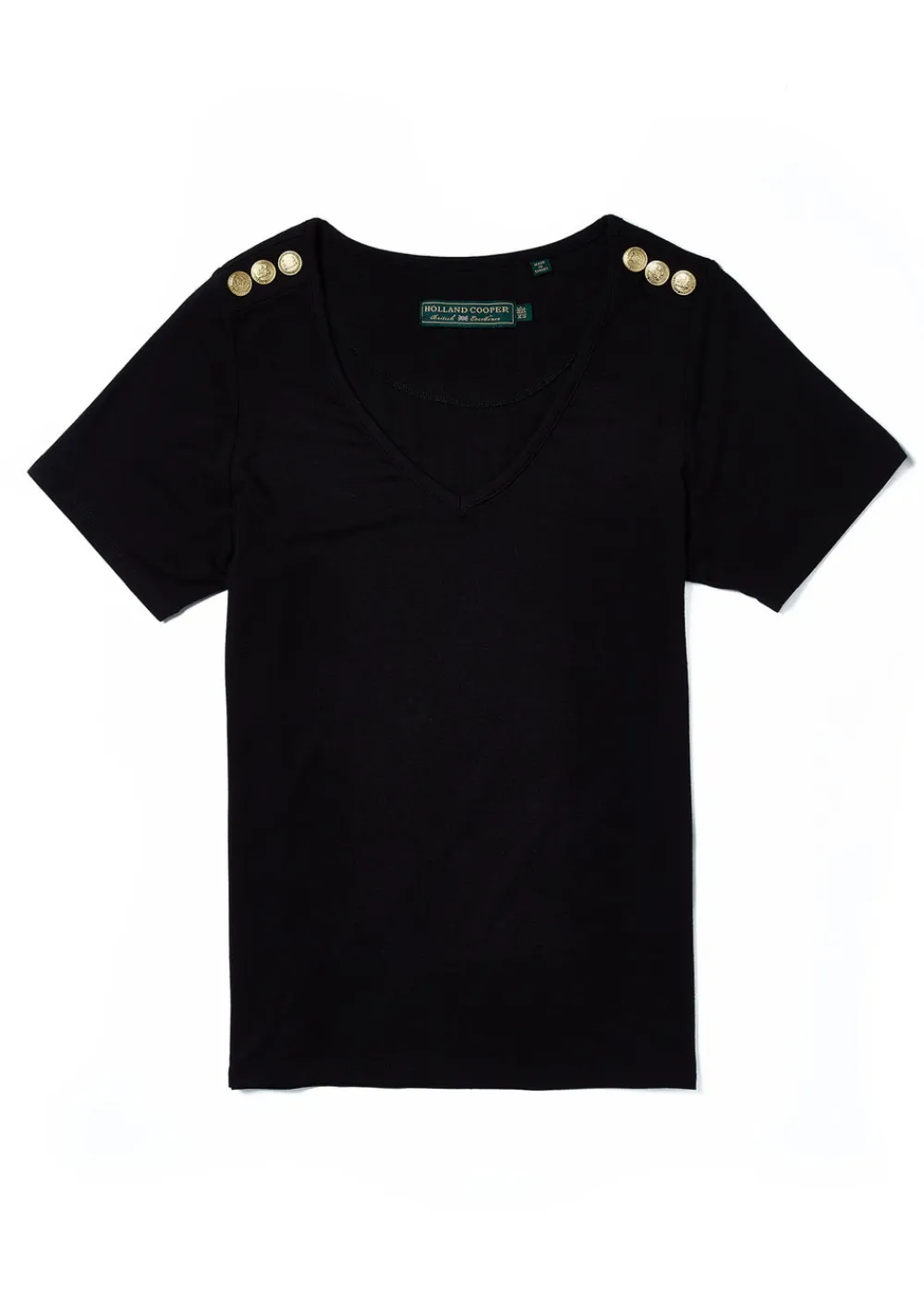 Women Holland Cooper Tees|Tops>Relax Fit V-Neck Tee