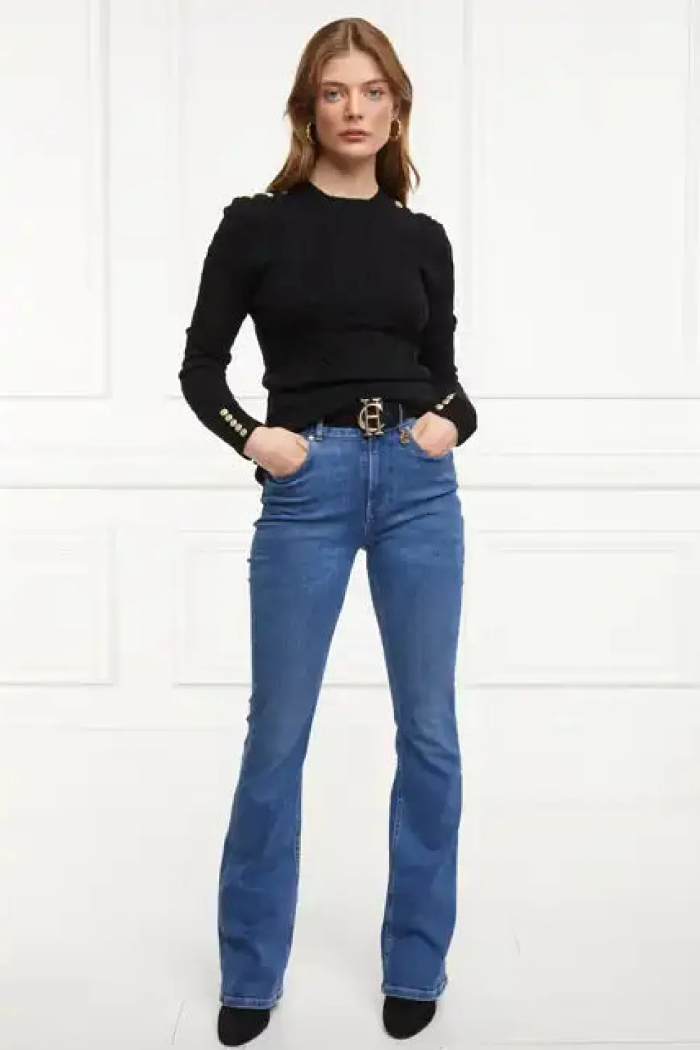 Women Holland Cooper Knitwear>Seattle Cable Crew Knit