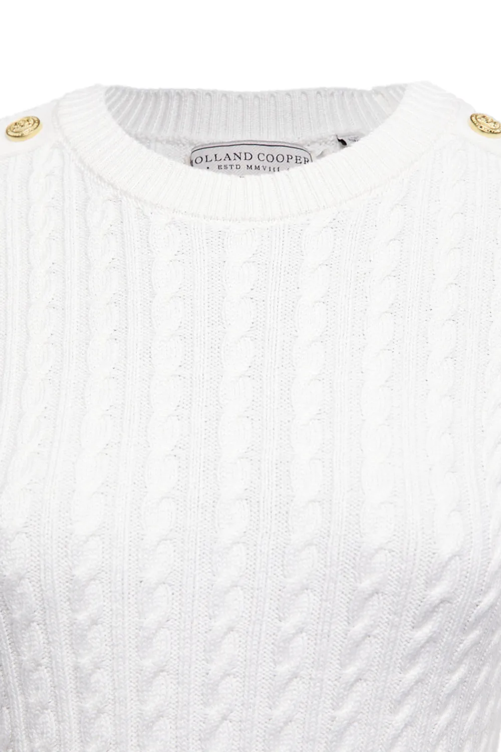 Women Holland Cooper Knitwear>Seattle Cable Crew Knit