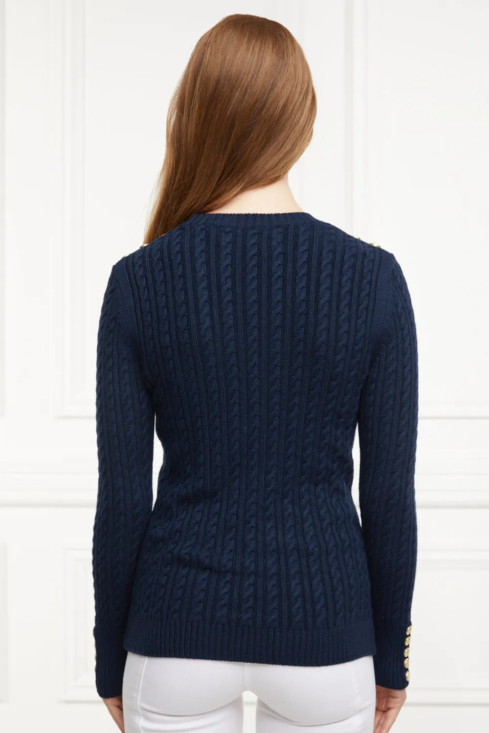 Women Holland Cooper Knitwear>Seattle Cable Crew Knit