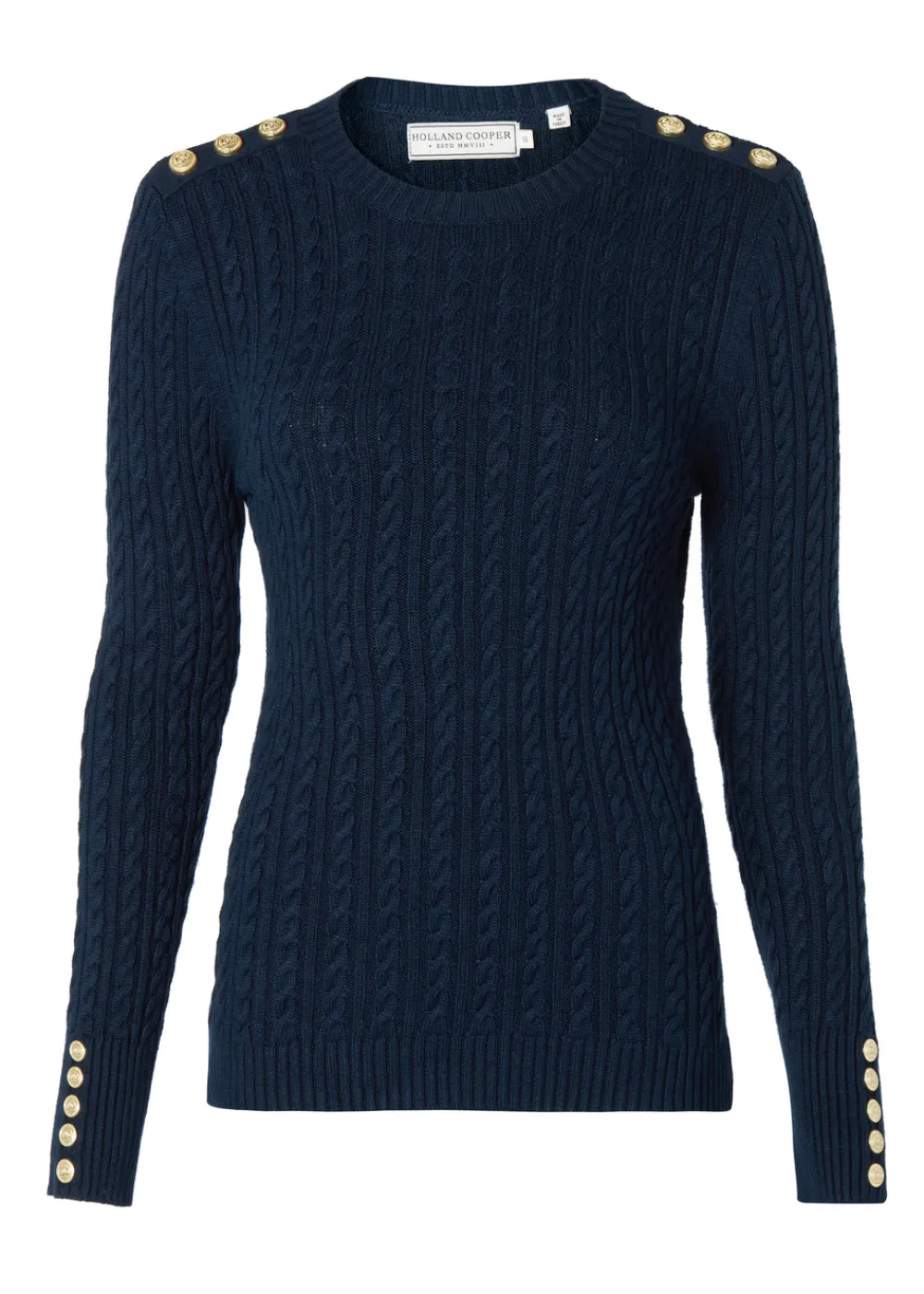 Women Holland Cooper Knitwear>Seattle Cable Crew Knit