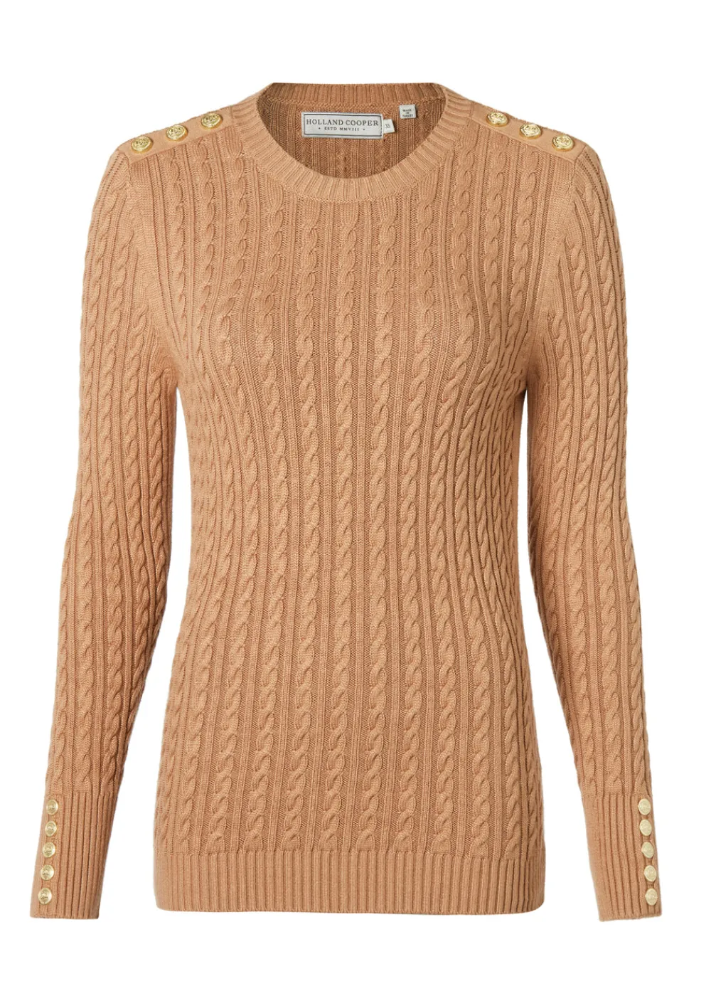 Women Holland Cooper Knitwear>Seattle Cable Crew Knit