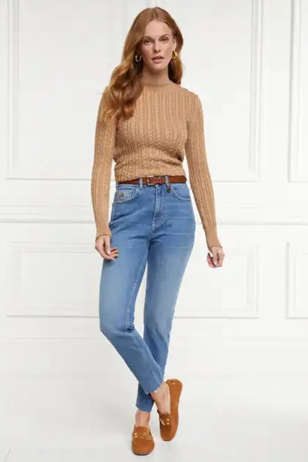 Women Holland Cooper Knitwear>Seattle Cable Crew Knit