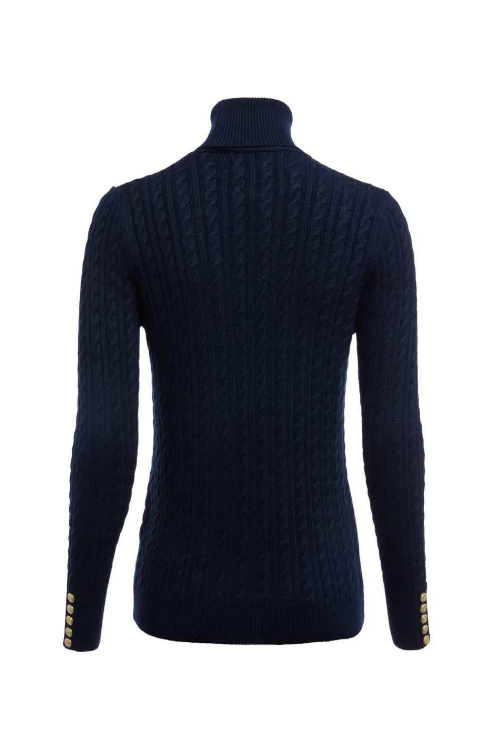 Women Holland Cooper Knitwear>Seattle Roll Neck Cable Knit