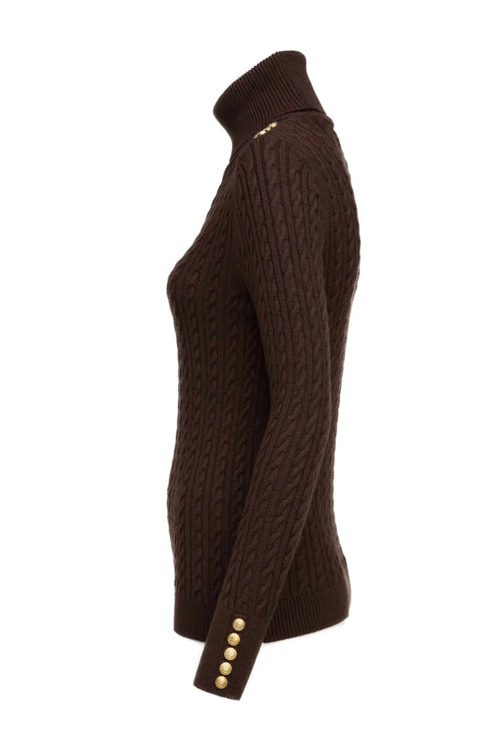 Women Holland Cooper Knitwear>Seattle Roll Neck Cable Knit