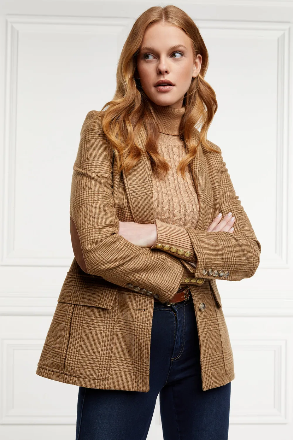 Women Holland Cooper Knitwear>Seattle Roll Neck Cable Knit
