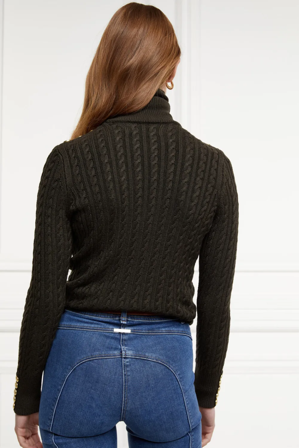 Women Holland Cooper Knitwear>Seattle Roll Neck Cable Knit