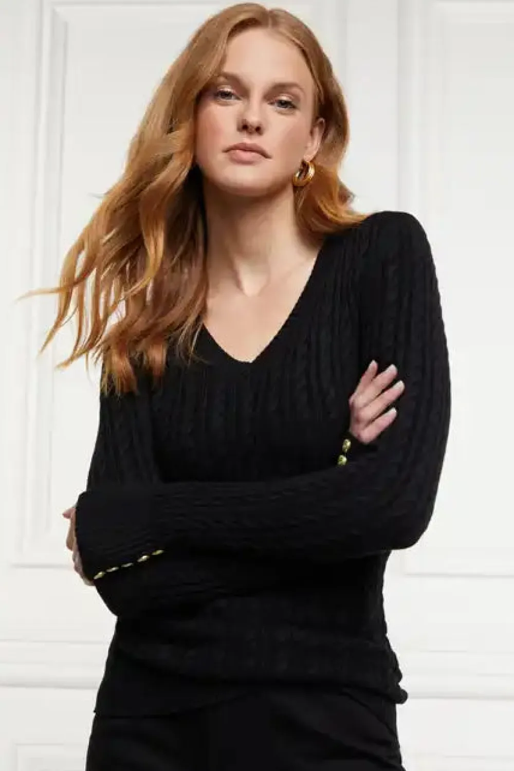 Women Holland Cooper Knitwear>Seattle V-Neck Knit