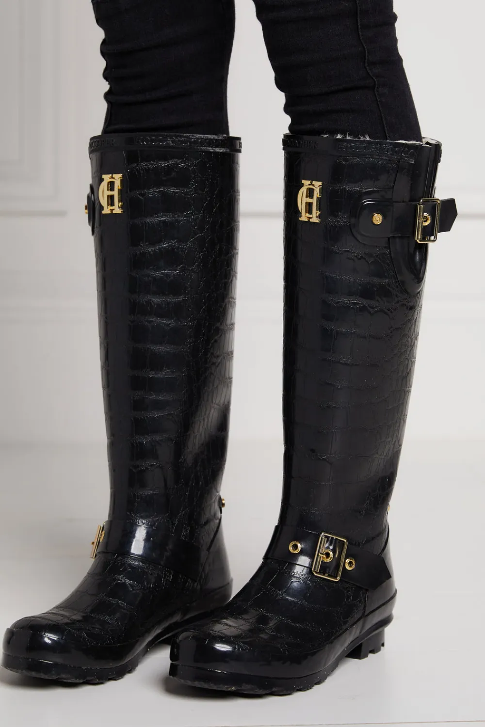 Women Holland Cooper Wellington Boots>Sherpa Lined Regency Wellington