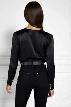 Women Holland Cooper Bodysuits|Shirts & Blouses>Silk Bodysuit