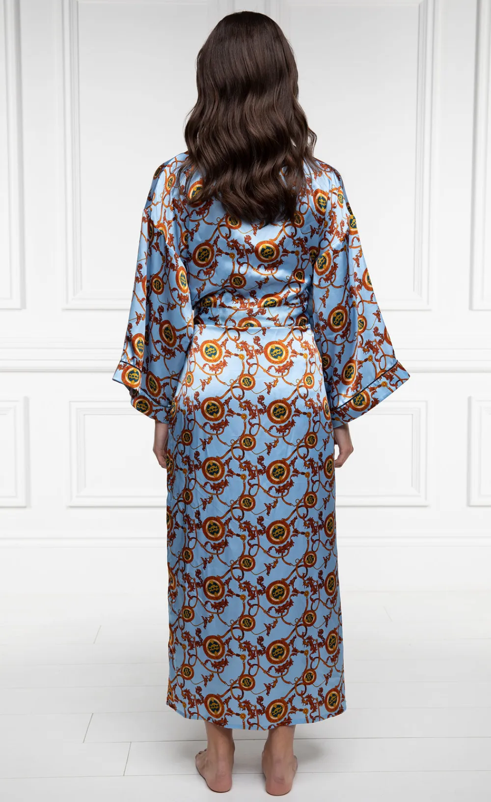 Women Holland Cooper Sleepwear>Silk Full Length Dressing Gown