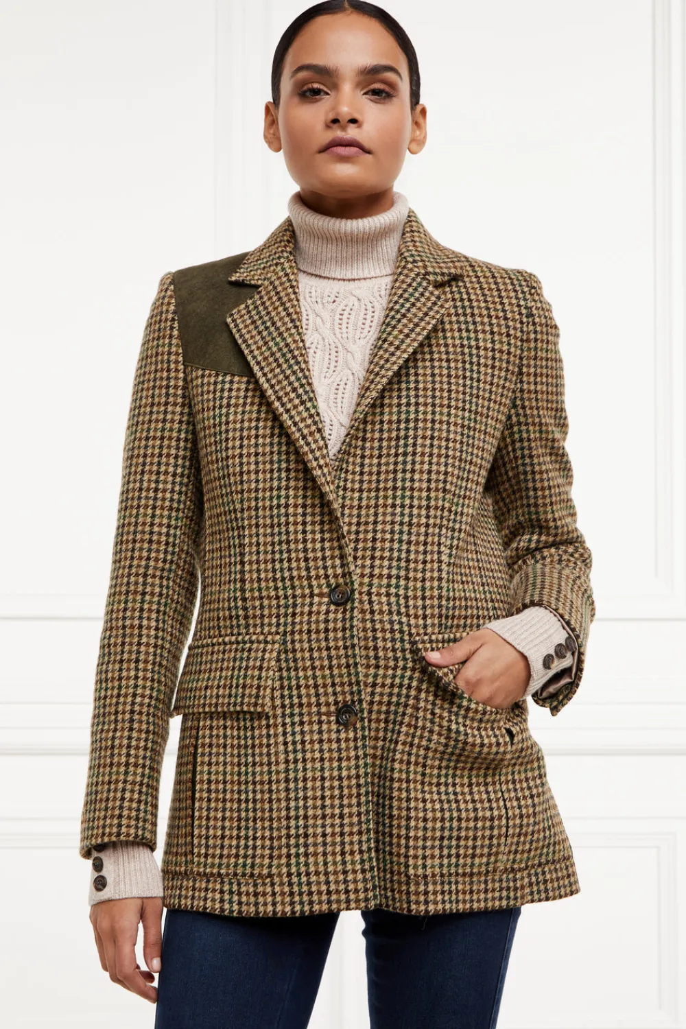Women Holland Cooper Blazers|Tailoring>Single Breasted Field Blazer