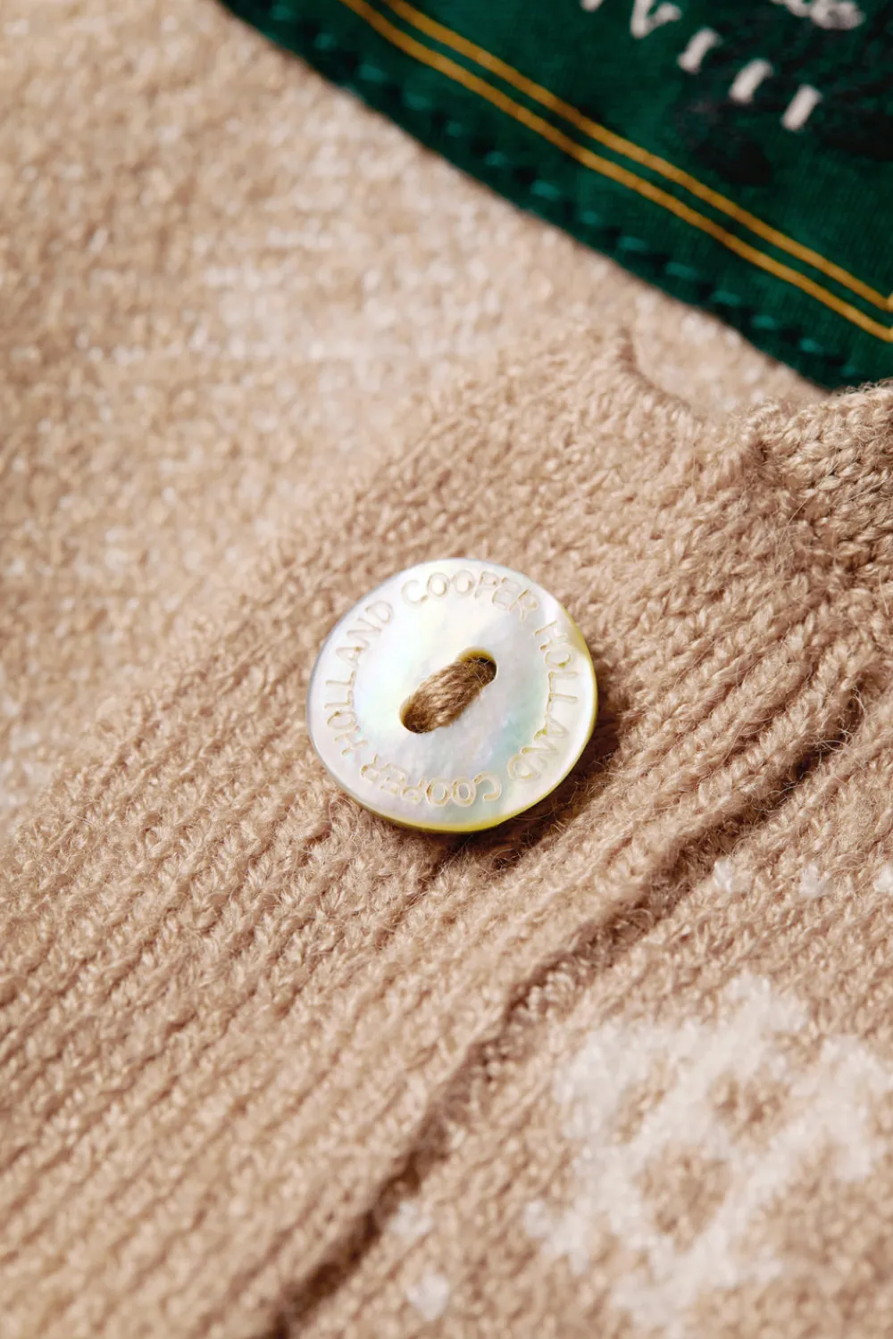 Women Holland Cooper Polo Shirts|Tops>Sleeveless Knitted Monogram Polo