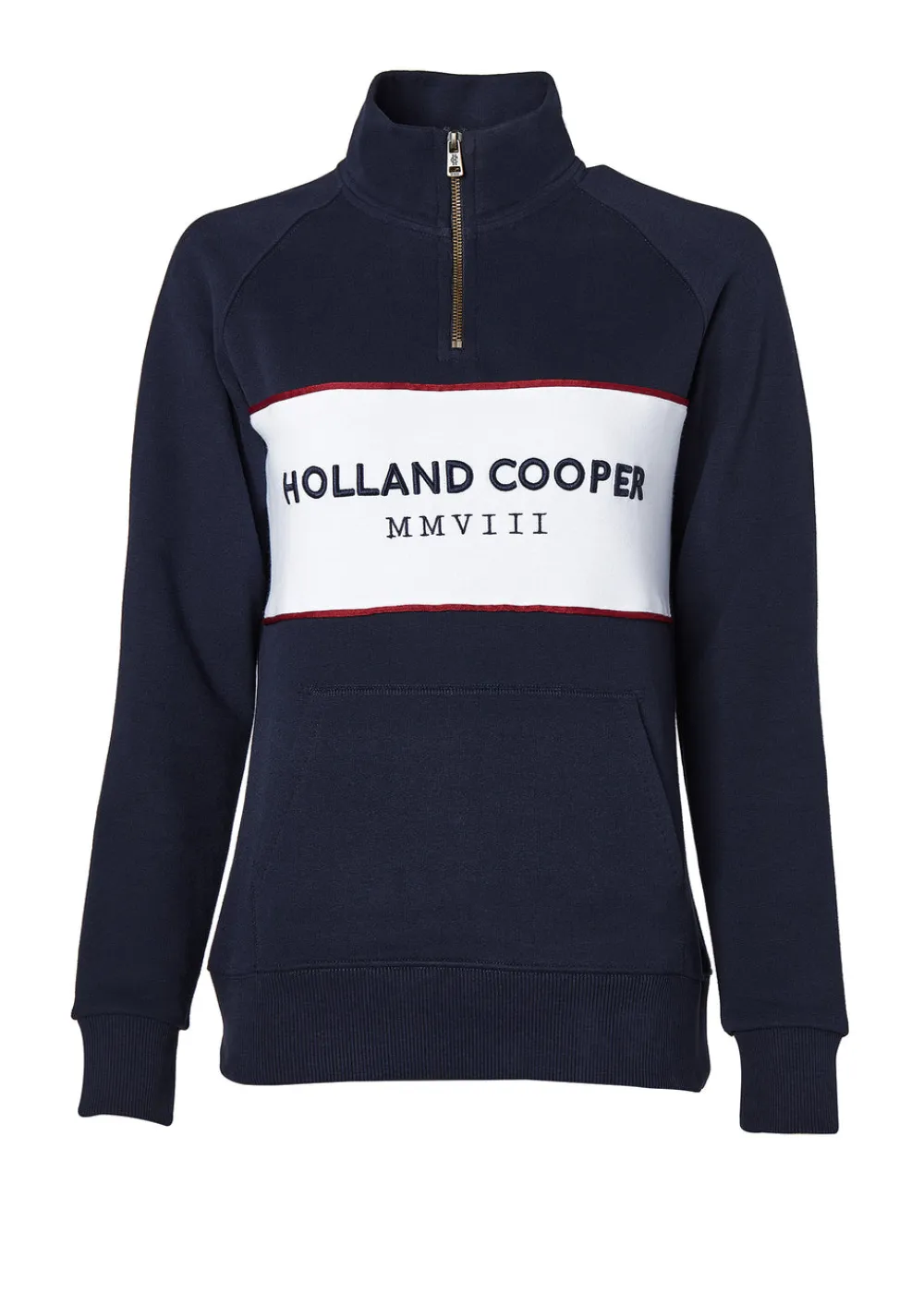 Women Holland Cooper Hoodies & Sweatshirts|Sweatshirts>Sporting Heritage Zip Henley
