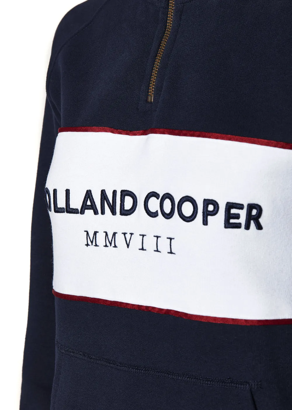 Women Holland Cooper Hoodies & Sweatshirts|Sweatshirts>Sporting Heritage Zip Henley