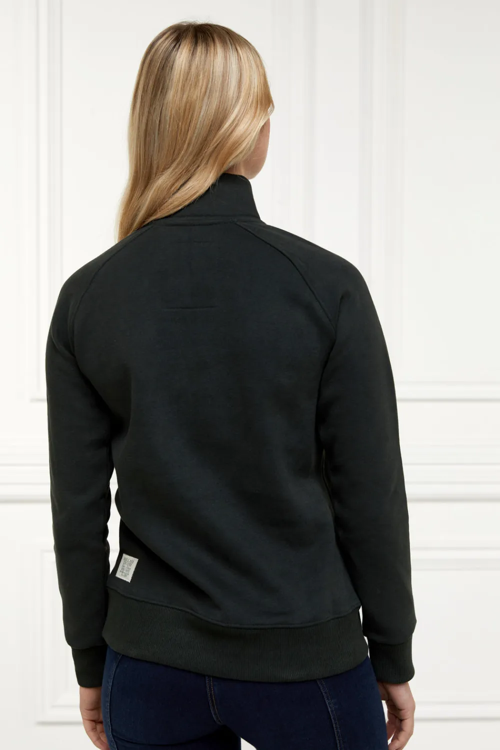 Women Holland Cooper Hoodies & Sweatshirts|Sweatshirts>Sporting Heritage Zip Henley