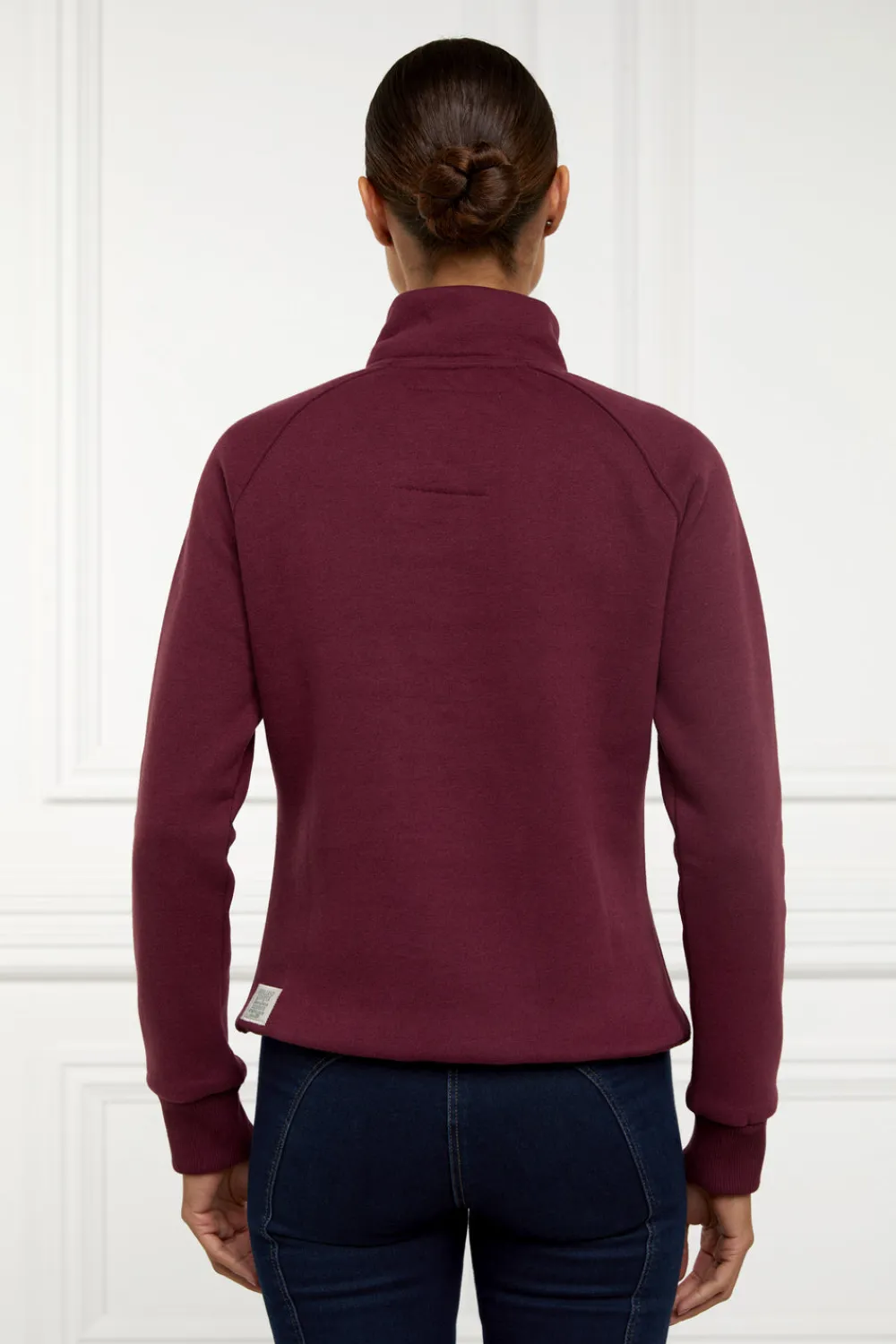 Women Holland Cooper Hoodies & Sweatshirts|Sweatshirts>Sporting Heritage Zip Henley