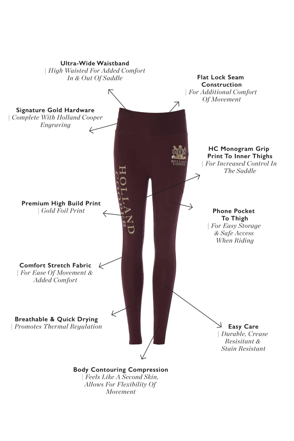 Women Holland Cooper Leggings|Leggings>Sport Legging