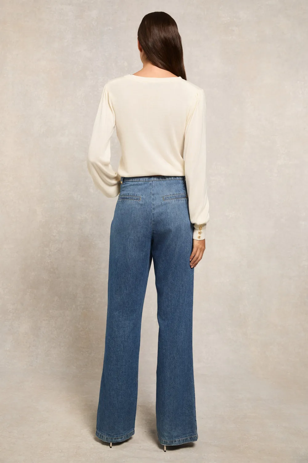 Women Holland Cooper Knitwear>Structured Kelsie Crew Neck Knit