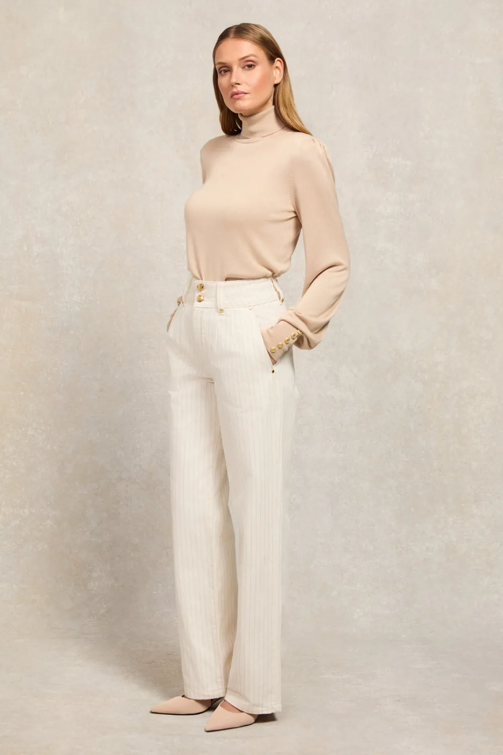 Women Holland Cooper Jeans>Tailored Wide Leg Jean