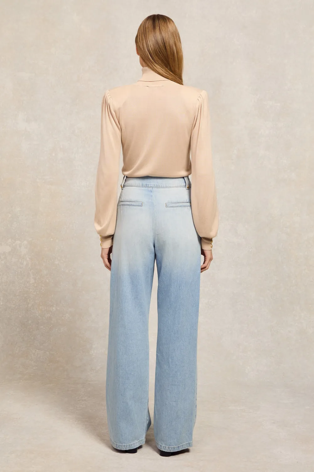 Women Holland Cooper Jeans>Tailored Wide Leg Jean
