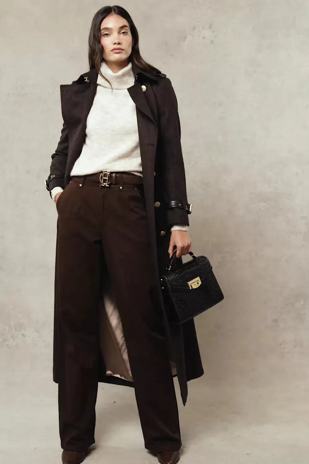 Women Holland Cooper Jeans>Tailored Wide Leg Jean