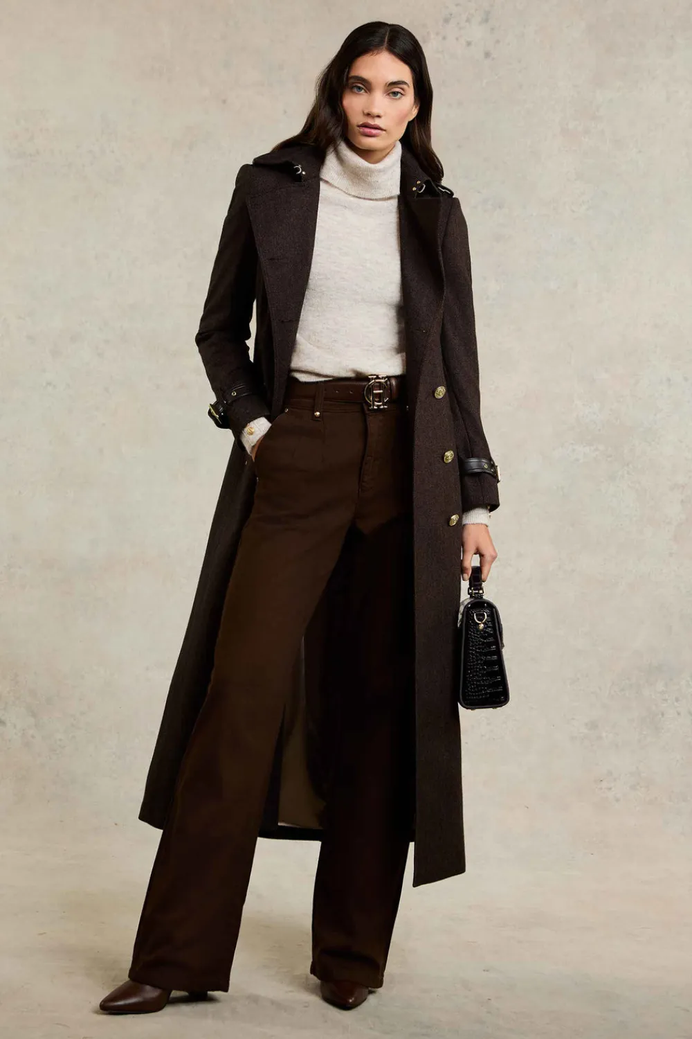 Women Holland Cooper Jeans>Tailored Wide Leg Jean