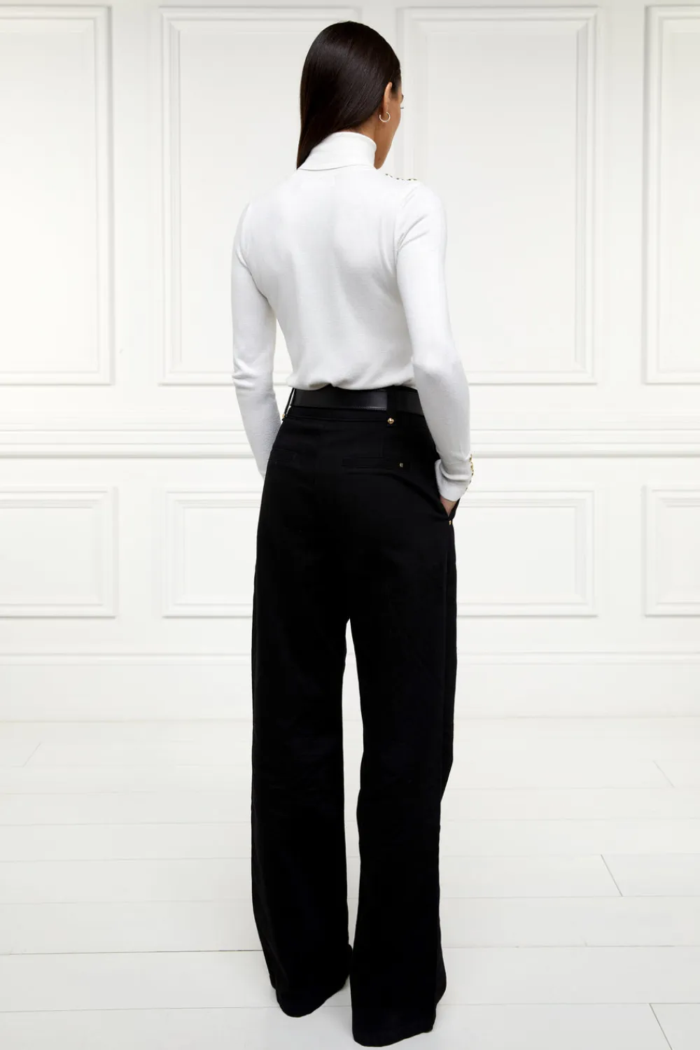 Women Holland Cooper Jeans>Tailored Wide Leg Jean
