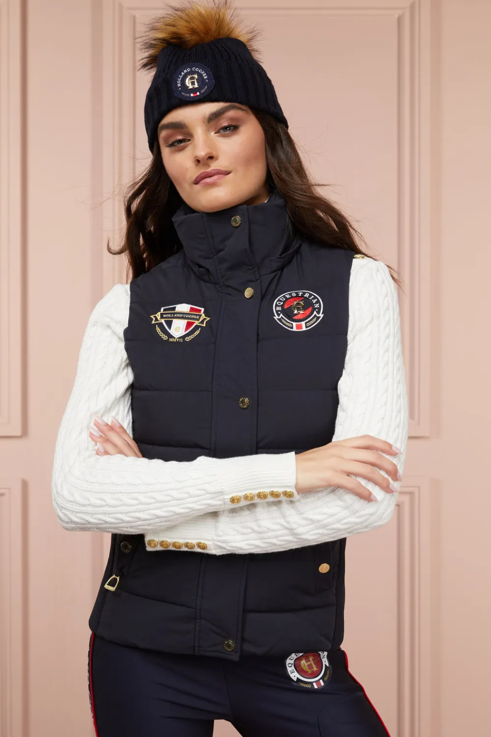 Women Holland Cooper Gilets>Team HC Gilet
