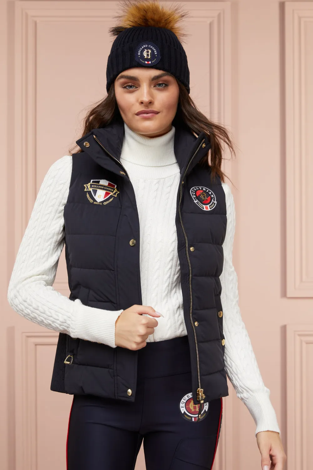 Women Holland Cooper Gilets>Team HC Gilet