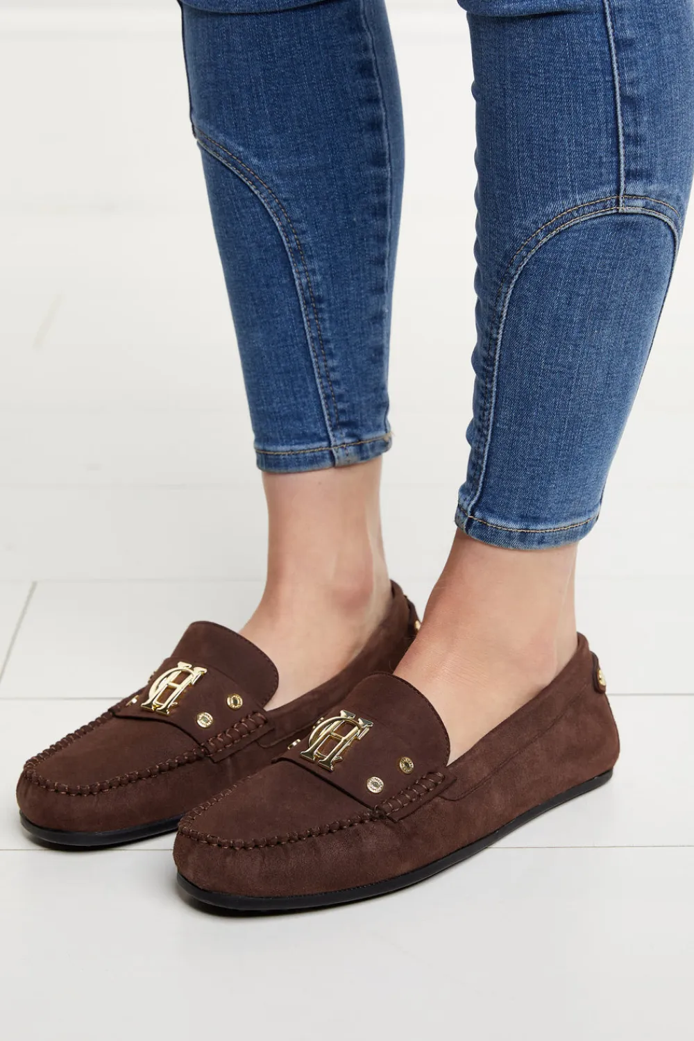 Women Holland Cooper Loafers>The Driving Loafer