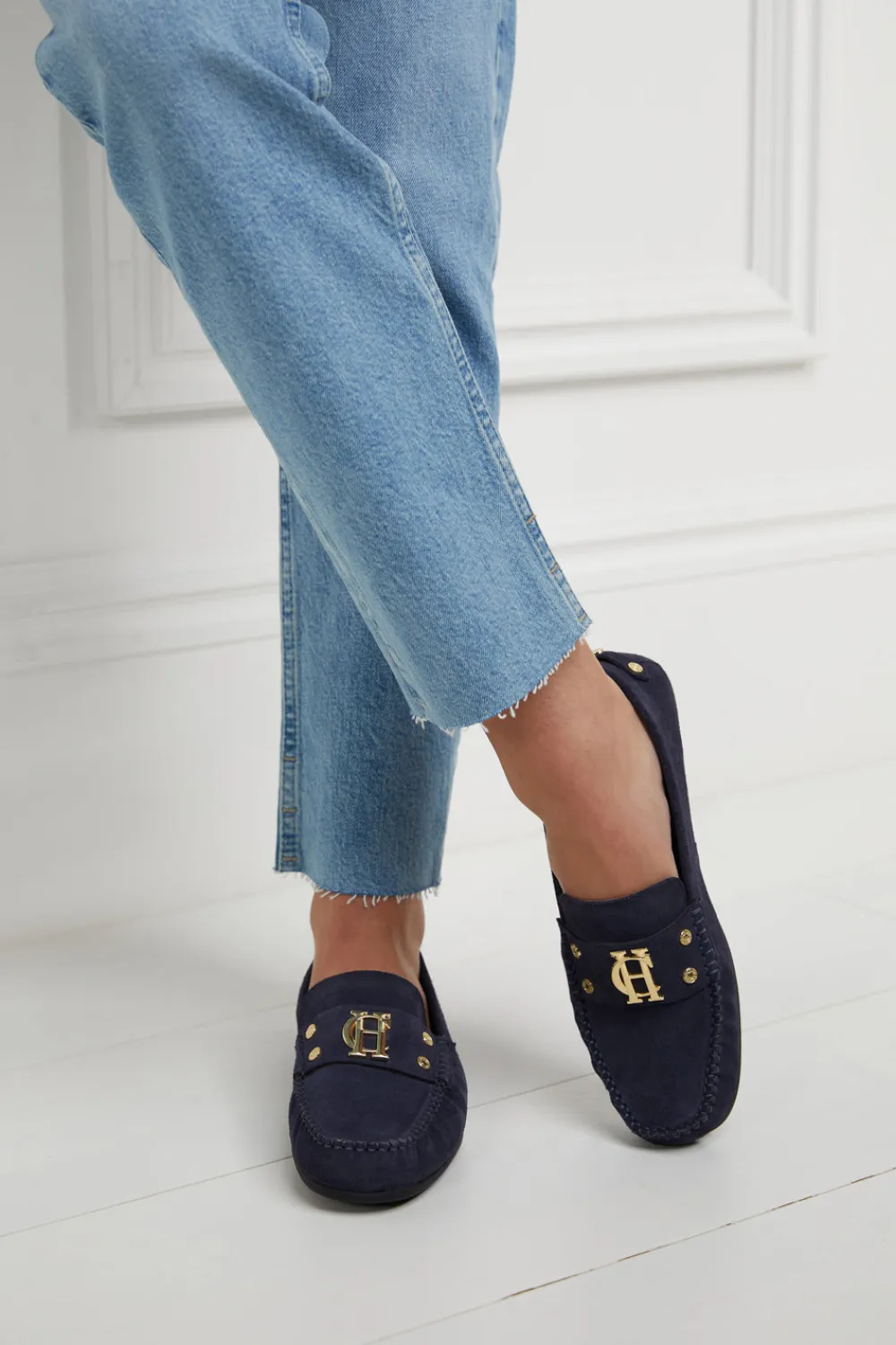 Women Holland Cooper Loafers>The Driving Loafer