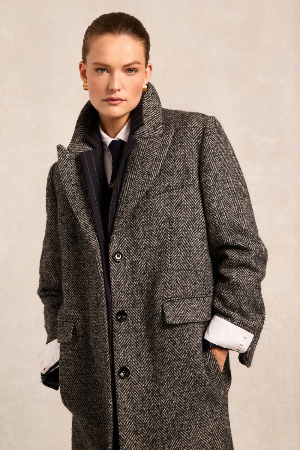 Women Holland Cooper Coats|Tailoring>The Kelly Overcoat