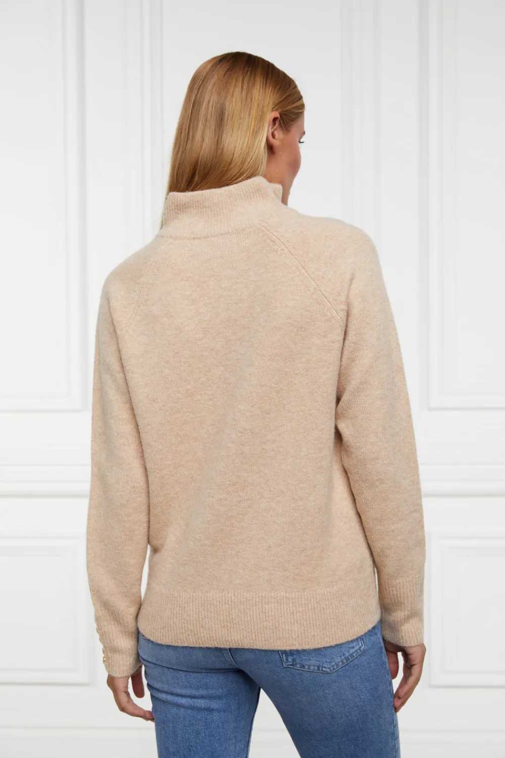 Women Holland Cooper Knitwear>Tori Quarter Zip Knit