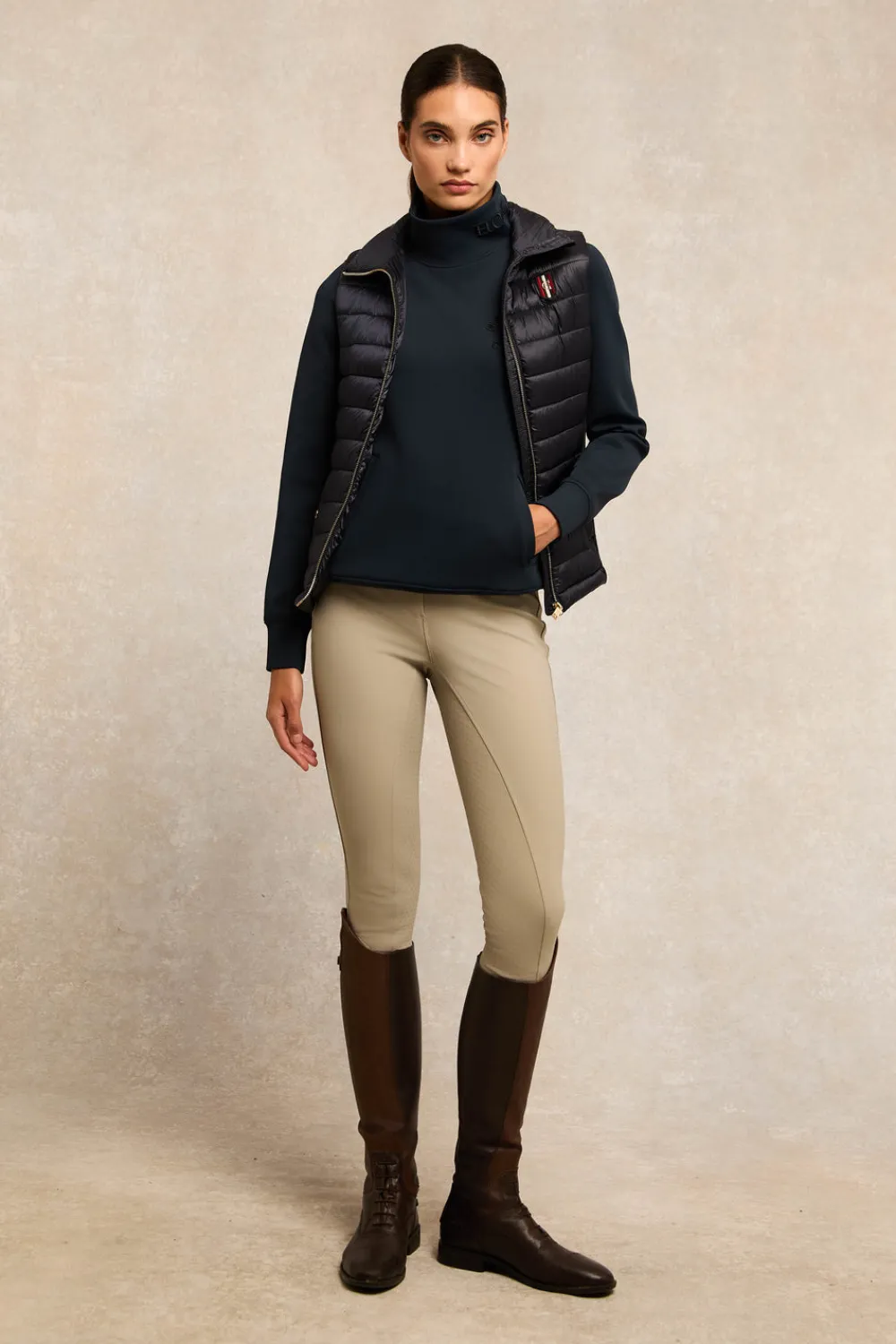 Women Holland Cooper Hoodies & Sweatshirts|Sweatshirts>Training Funnel Sweat