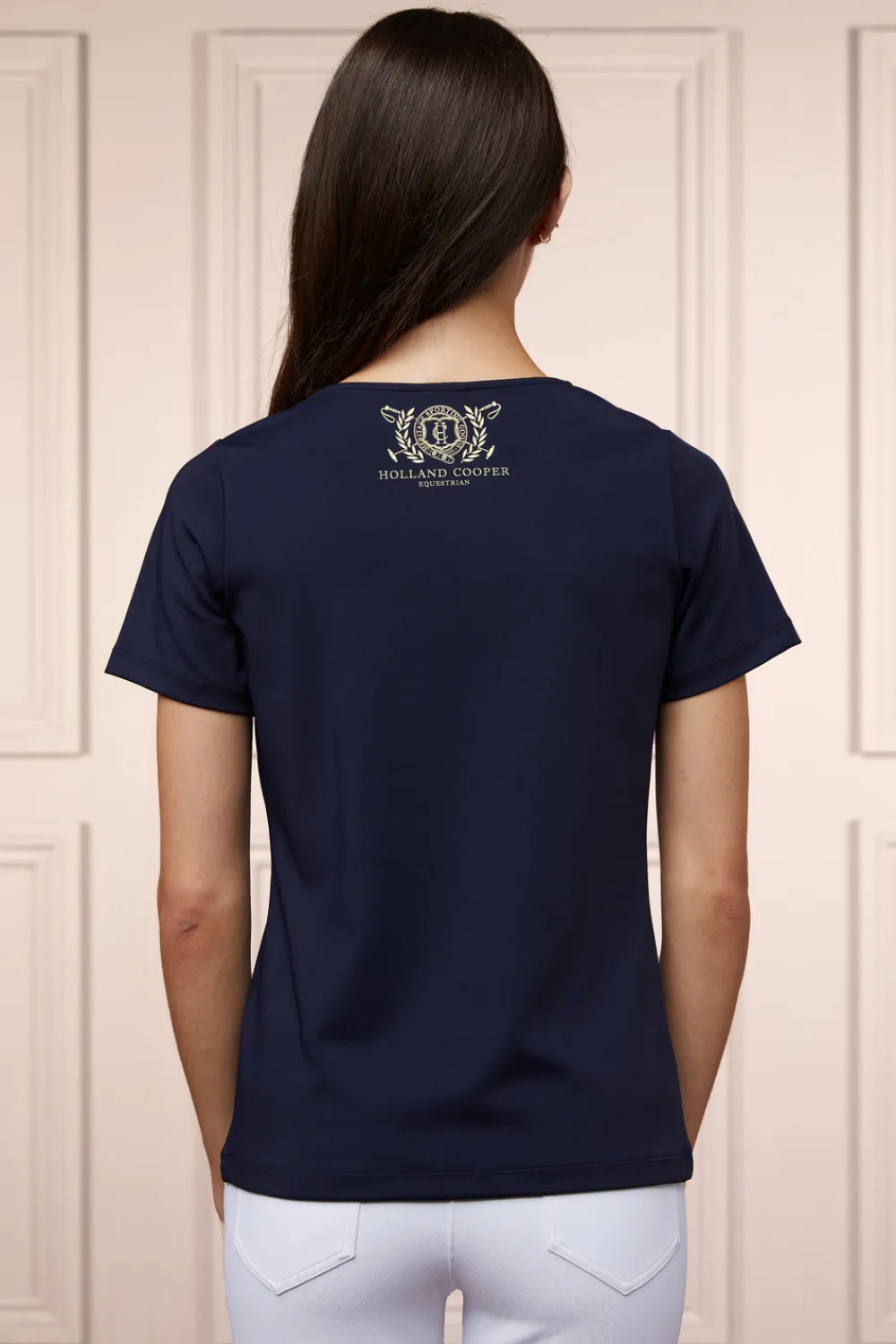Holland Cooper Polo Shirts & Tees>Training V-Neck Tee