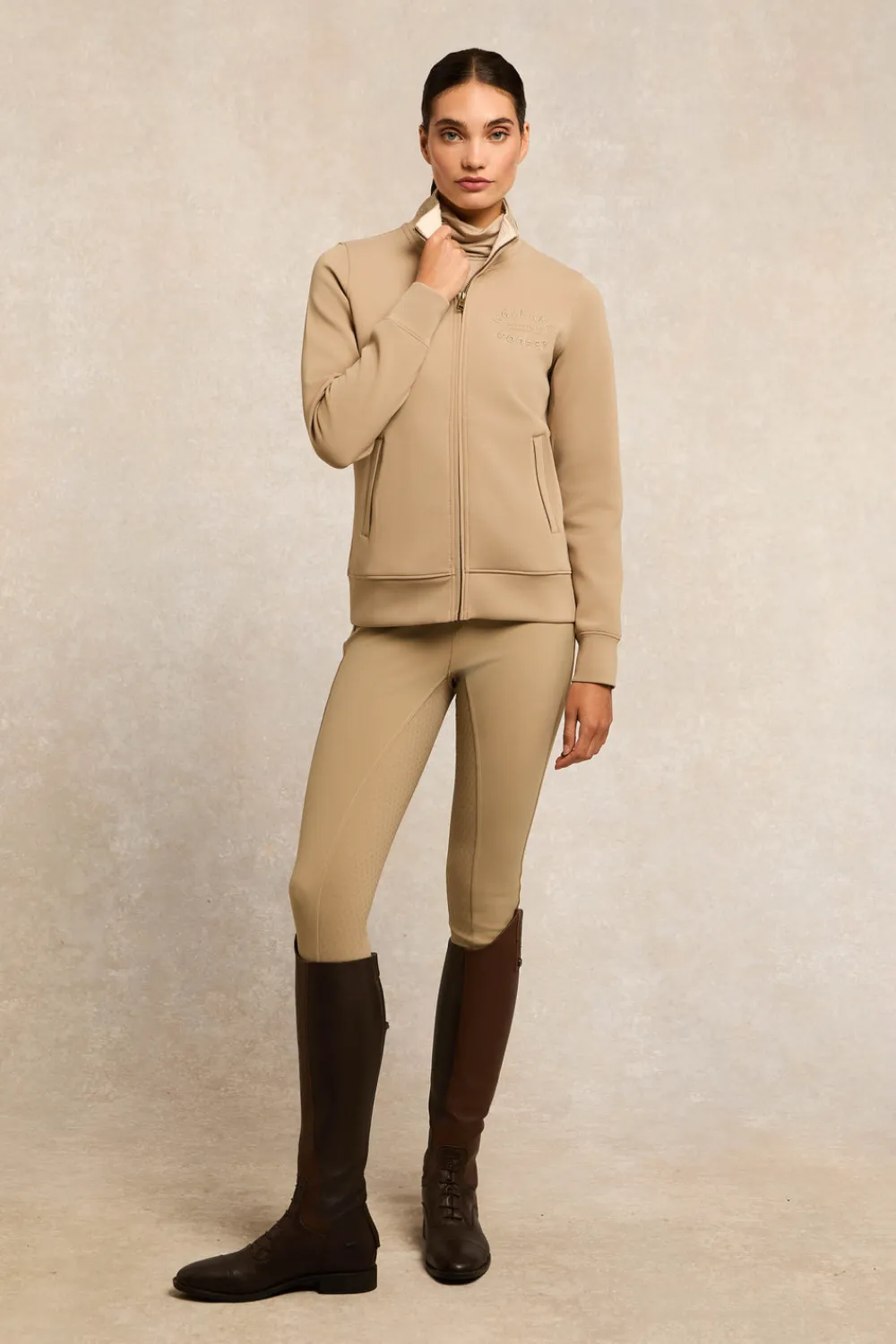 Women Holland Cooper Hoodies & Sweatshirts|Sweatshirts>Training Zip Through Sweat
