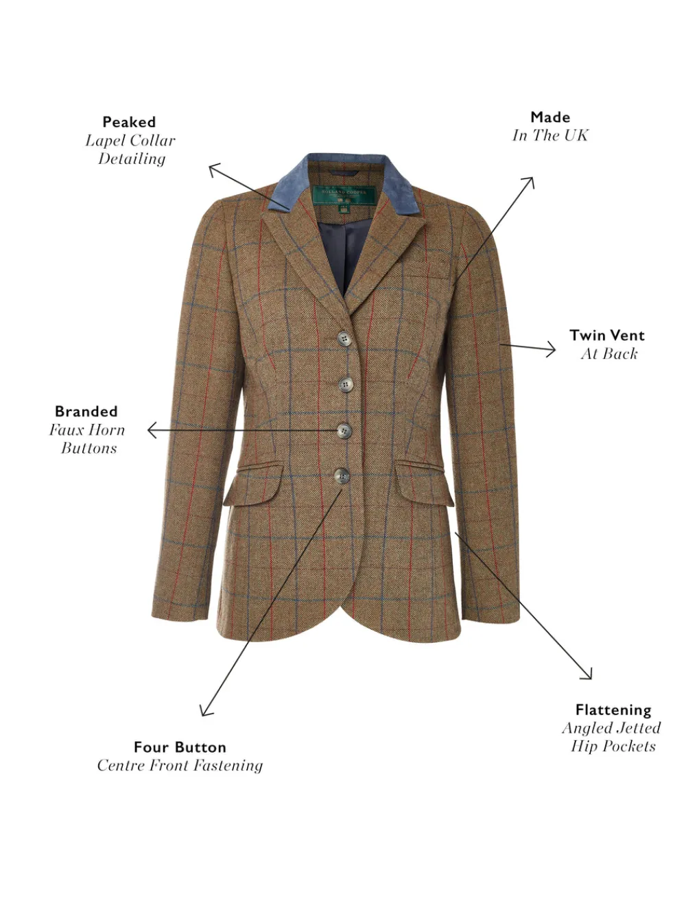 Women Holland Cooper Jackets|Tailoring>Tweed Riding Jacket